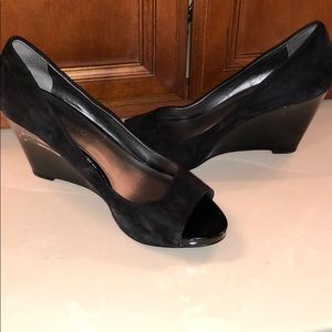 Franco Sarto André Leather Wedge